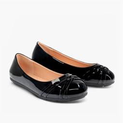Dr Lightfoot Diamante Trim EE Fit Shoes - LJ957